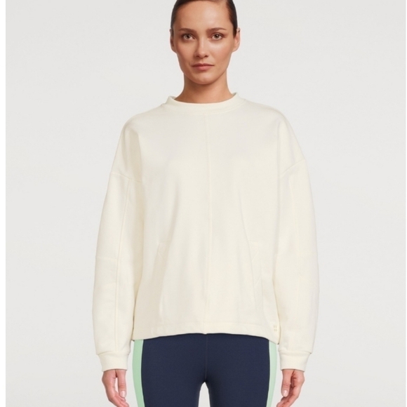 Sweaty Betty Low Tides OVERSIZED Crewneck Sweatshirt - Picture 2 of 16
